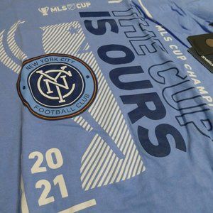 New York City FC MLS Cup Champions T Shirt NYCFC